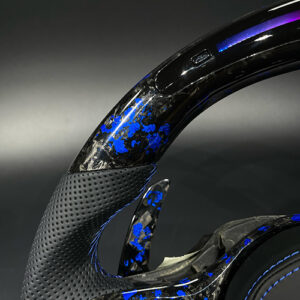led steering wheel carbon fiber for vw golf 7 mk7 mk7.5 golf r gti gtd gte (copy)