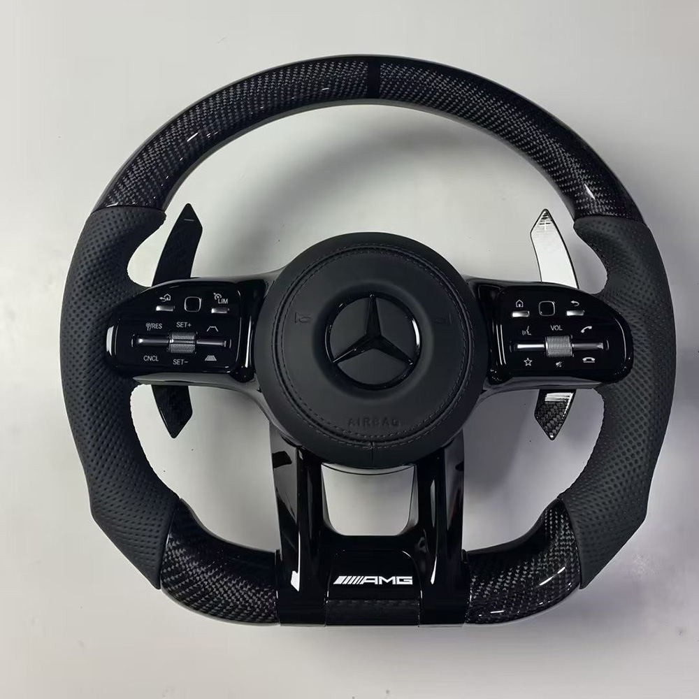 customized carbon fiber steering wheel fit for mercedes benz w167 gle 450 2019 (copy)