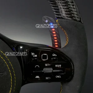 led steering wheel carbon fiber for vw golf 7 mk7 mk7.5 golf r gti gtd gte (809模板) (copy)