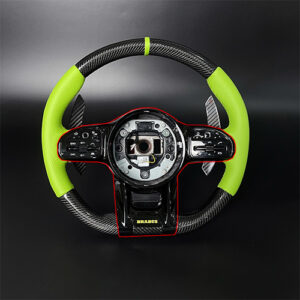 led steering wheel carbon fiber for vw golf 7 mk7 mk7.5 golf r gti gtd gte (809模板)