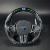 led steering wheel carbon fiber for bmw g20 g80 g21 g81 g22 g30 g31 g32 g11 g12 g14 g15 g16 g01 g02 g05 g06