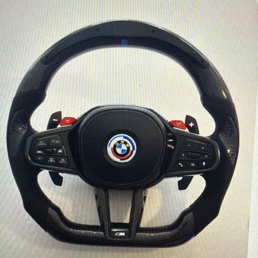 (50% deposite) customized carbon fiber steering wheel fit for bmw g83 m4