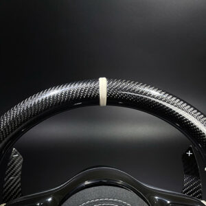 led steering wheel carbon fiber for vw golf 7 mk7 mk7.5 golf r gti gtd gte (809模板)