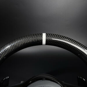 led steering wheel carbon fiber for vw golf 7 mk7 mk7.5 golf r gti gtd gte (809模板)