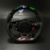 （deposit 50%）carbon fiber led steering wheel for audi rs3 2018 saloon