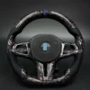 forged carbon fiber steering wheel for bmw g20 g30 g21 g22 g23 320i 325i 330i m240i m340i