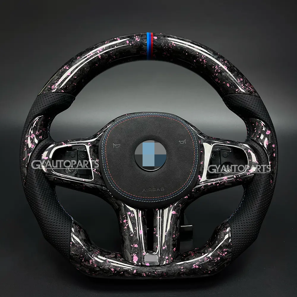 forged carbon fiber steering wheel for bmw g20 g30 g21 g22 g23 320i 325i 330i m240i m340i