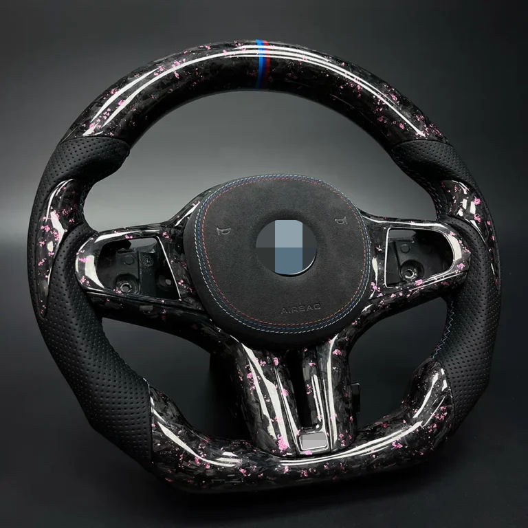 forged carbon fiber steering wheel for bmw g20 g30 g21 g22 g23 320i 325i 330i m240i m340i