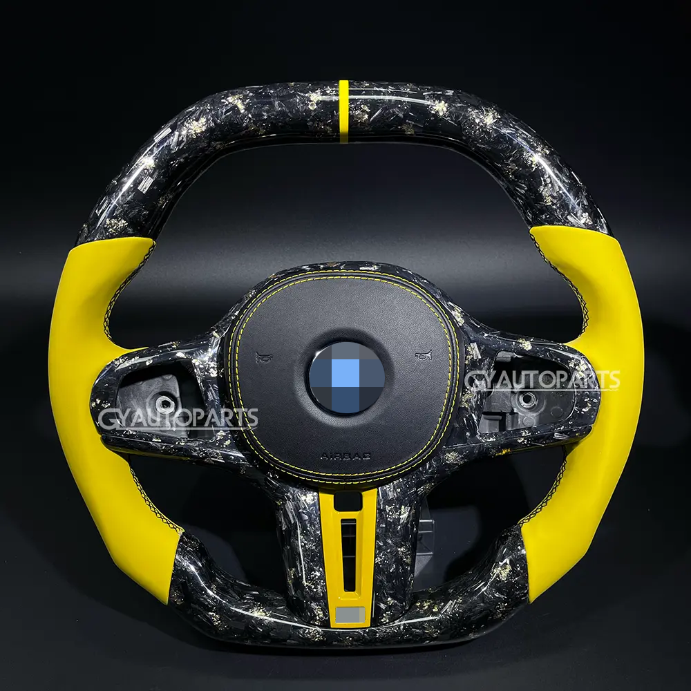 forged carbon fiber steering wheel for bmw g20 g30 g37 g01 g11 g12 g80 g38 g02 upgraded sports version