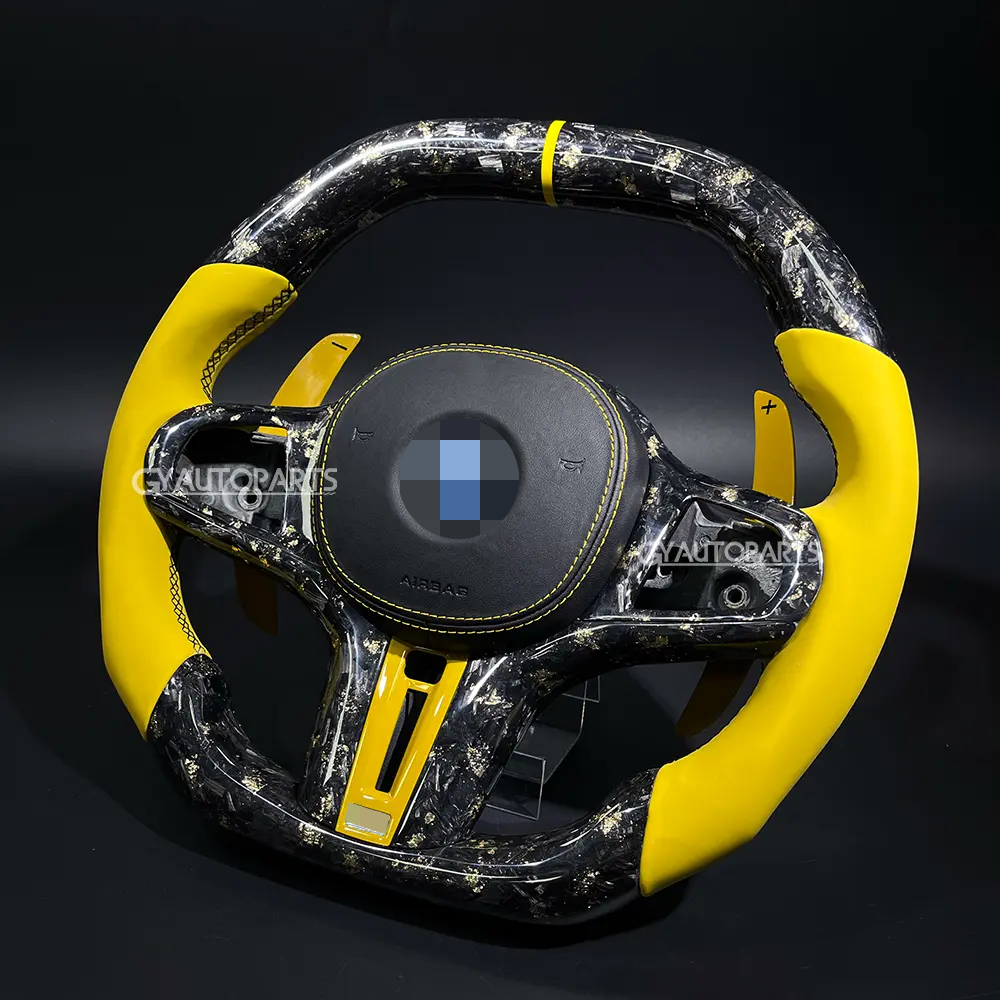 forged carbon fiber steering wheel for bmw g20 g30 g37 g01 g11 g12 g80 g38 g02 upgraded sports version