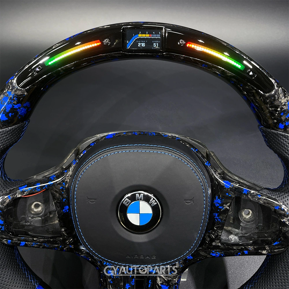 led steering wheel carbon fiber for vw golf 7 mk7 mk7.5 golf r gti gtd gte (g盘宝马模板) (copy) (copy)