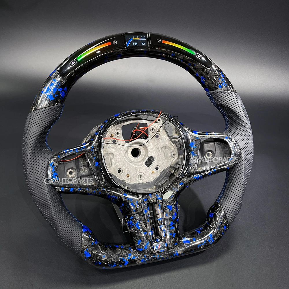 led steering wheel carbon fiber for vw golf 7 mk7 mk7.5 golf r gti gtd gte (g盘宝马模板) (copy) (copy)