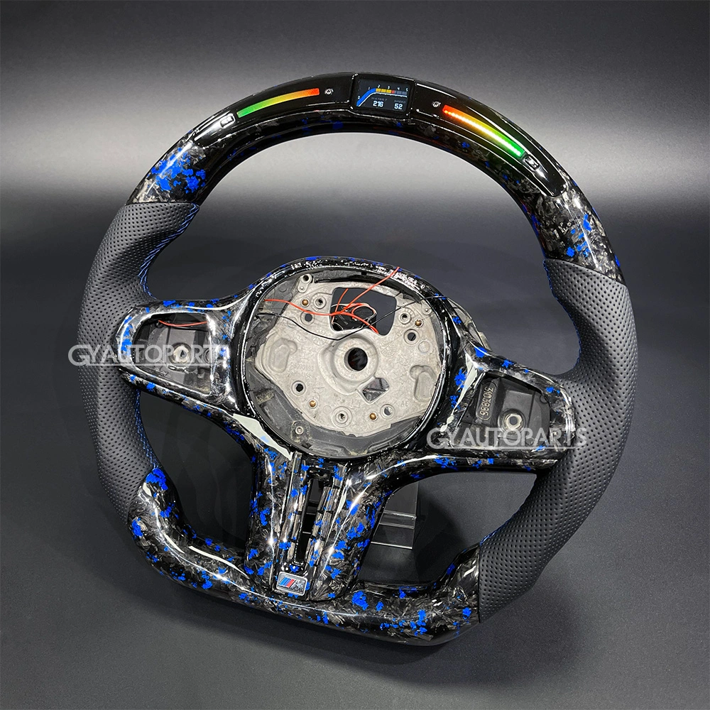 led steering wheel carbon fiber for vw golf 7 mk7 mk7.5 golf r gti gtd gte (g盘宝马模板) (copy) (copy)