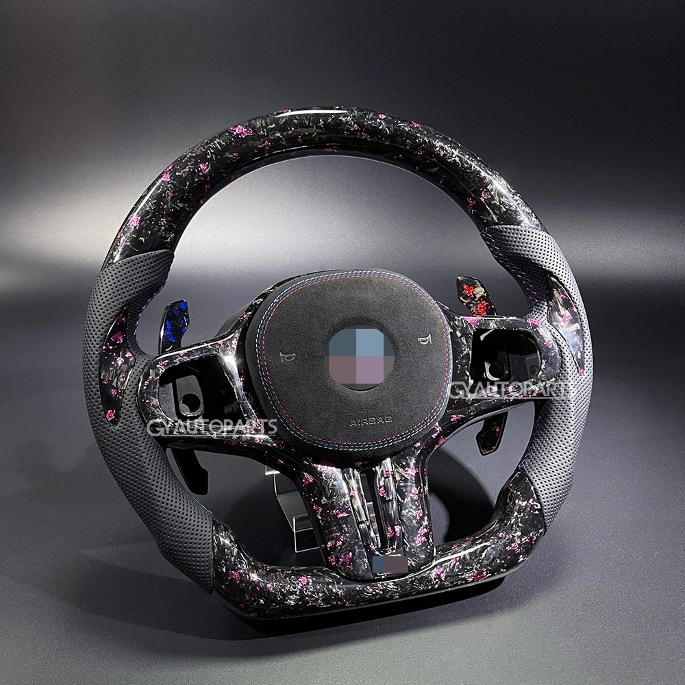 steering wheel carbon fiber for bmw 5 series g30 g31 g38 m5 f90 2018 2022