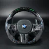 led steering wheel carbon fiber for bmw g20 g80 g21 g81 g22 g30 g31 g32 g11 g12 g14 g15 g16 g01 g02 g05 g06 (copy)