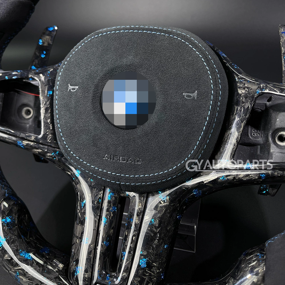 led&alcantara steering wheel carbon fiber for bmw g01 g02 g05 g06 g09 g11 g12 g15 g20 g22 g28 g29 g30 g80 g82 f40 f90