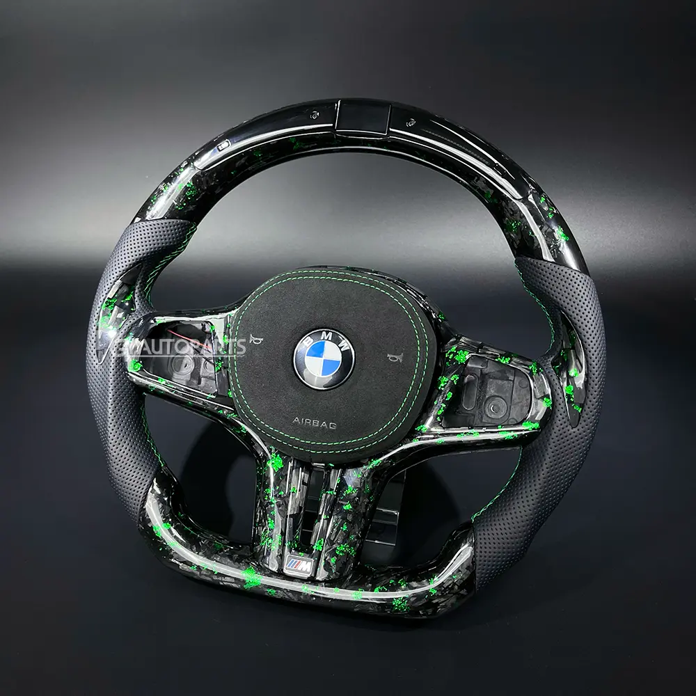 led&alcantara steering wheel carbon fiber for bmw g01 g02 g05 g06 g09 g11 g12 g15 g20 g22 g28 g29 g30 g80 g82 f40 f90 (copy)