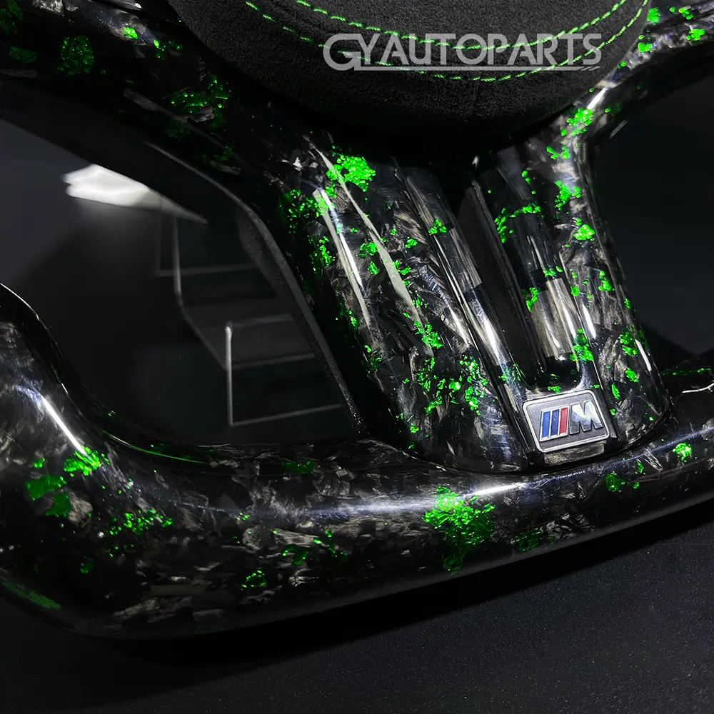 led&alcantara steering wheel carbon fiber for bmw g01 g02 g05 g06 g09 g11 g12 g15 g20 g22 g28 g29 g30 g80 g82 f40 f90 (copy)
