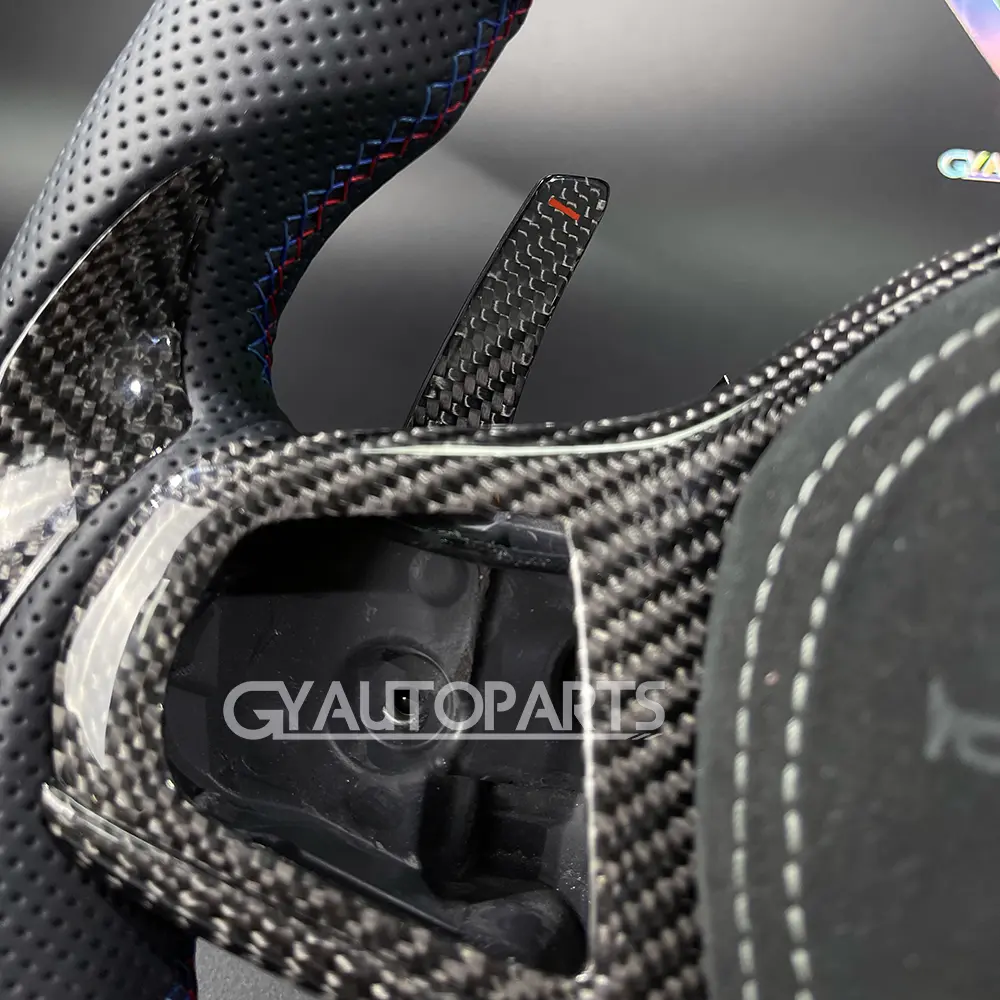 led steering wheel carbon fiber for bmw g series g20 g21 g22 g23 g26 g80 g81 g82 2023 2024 m2 m3 m4 m5 (copy)