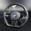 forged carbon fiber steering wheel for bmw g30 g32 g11 g12 g14 g15 g16 g05 g01 g20 g90 g80 g09 upgrade