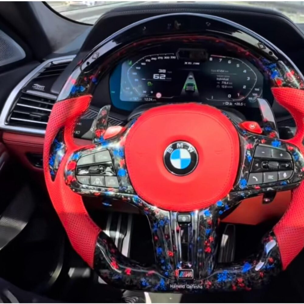 (50% deposite) customized carbon fiber steering wheel fit for 2014 golf 7