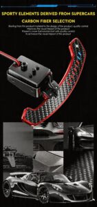 led carbon fiber paddles fit for bmw 330i (copy)