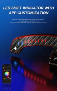 led carbon fiber paddles fit for bmw 330i (copy)
