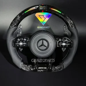 led steering wheel carbon fiber for vw golf 7 mk7 mk7.5 golf r gti gtd gte (809 model) (copy)