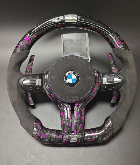 (50% deposit)customized carbon fiber steering wheel fit for bmw m4 g82 2021