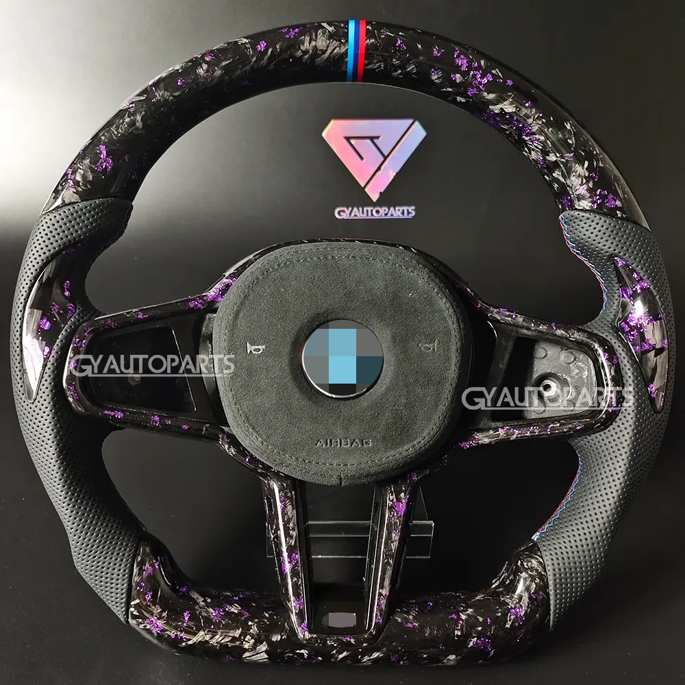forged carbon fiber steering wheel for bmw x3 x4 x5 x6 f30 f10 f15 g01 g08 g22 g23 g20 g30 g31 g38 m340i m440i