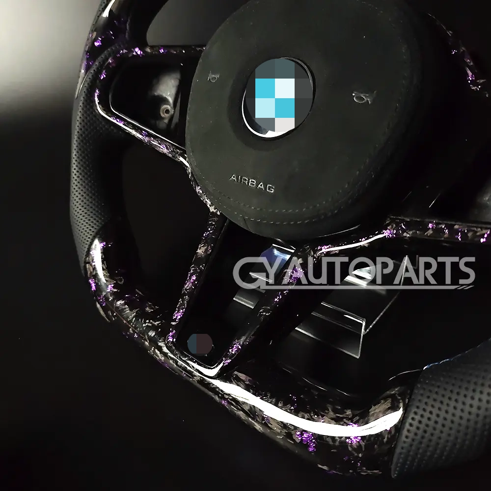 forged carbon fiber steering wheel for bmw x3 x4 x5 x6 f30 f10 f15 g01 g08 g22 g23 g20 g30 g31 g38 m340i m440i