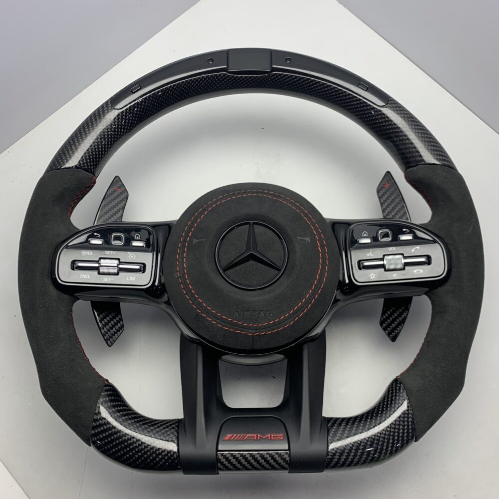 (50% balance)customized carbon fiber steering wheel fit for bmw m4 g82 2014