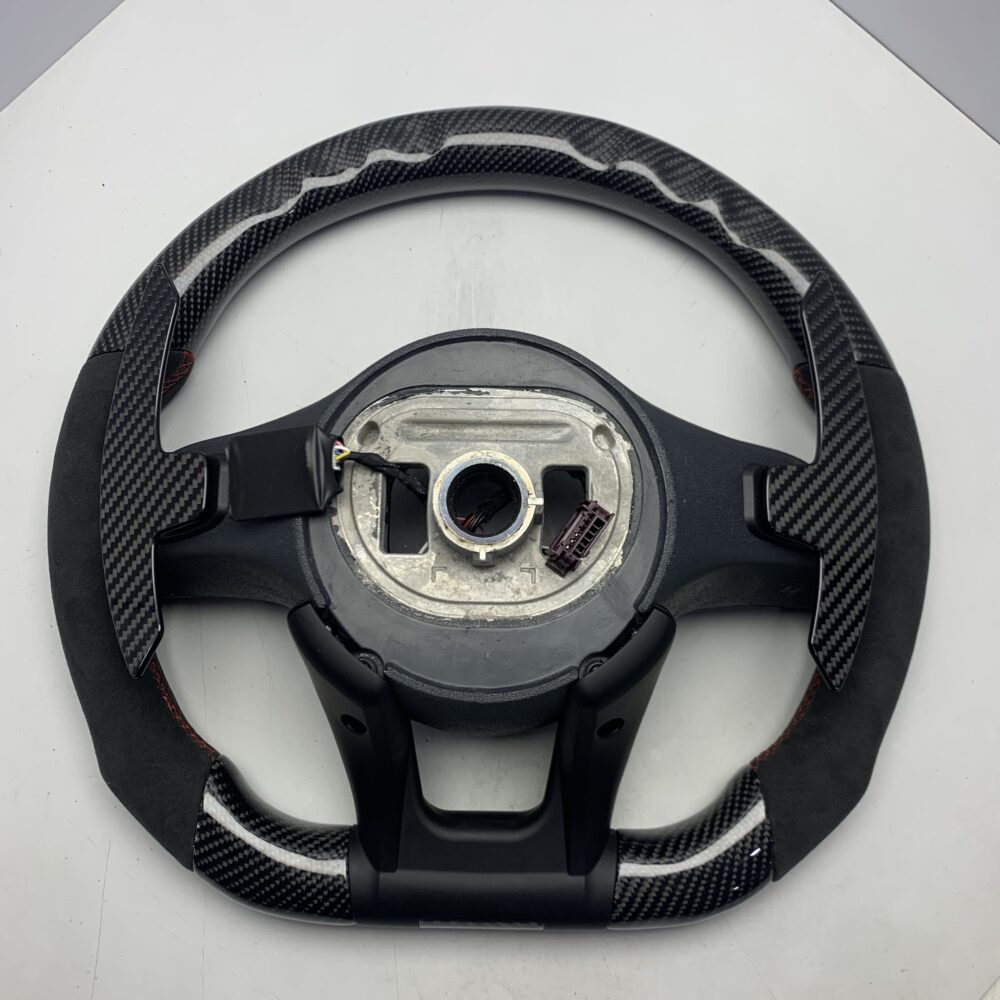 (50% balance)customized carbon fiber steering wheel fit for bmw m4 g82 2014