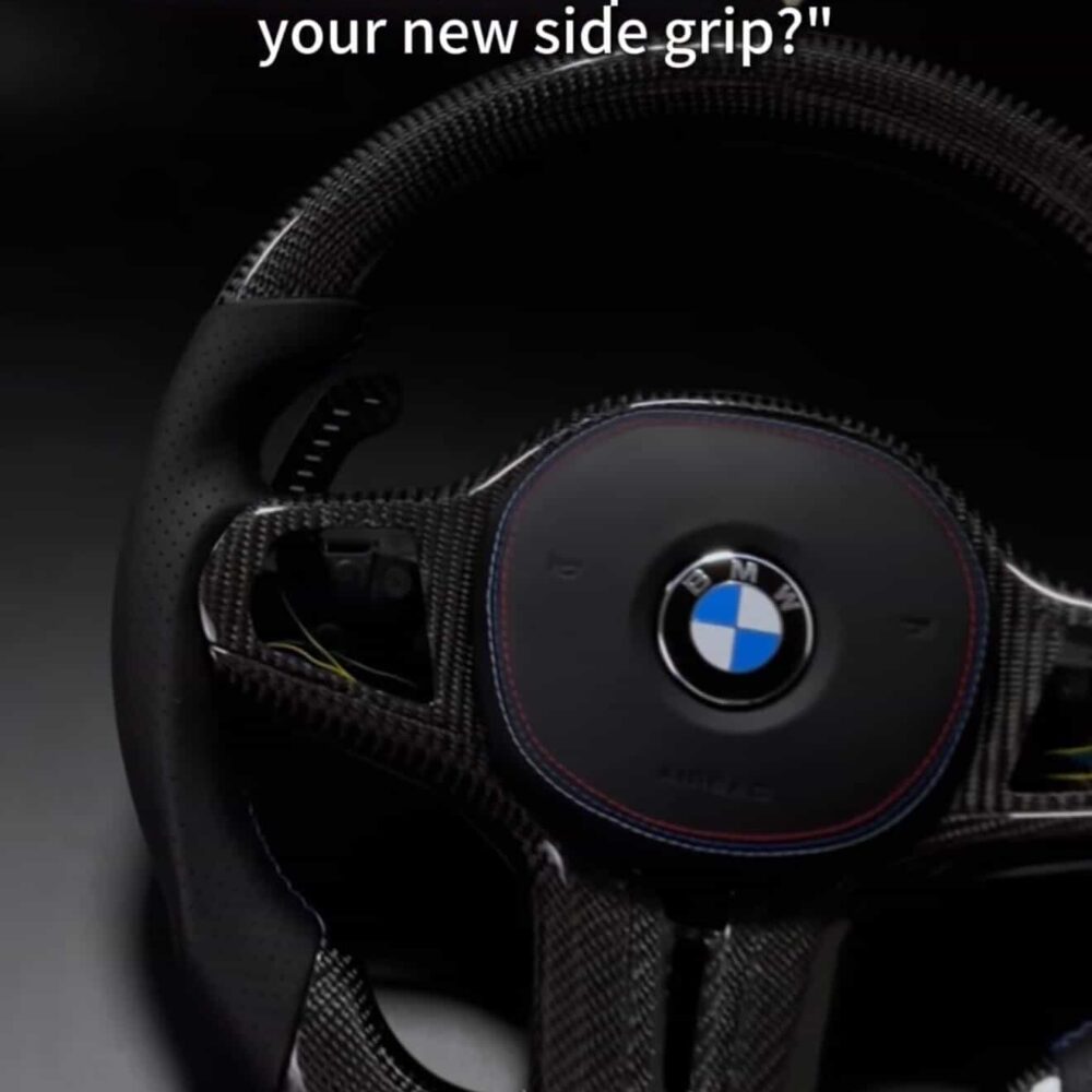 (50% deposit) carbon fiber steering wheel for octavia vrs mk4 2023