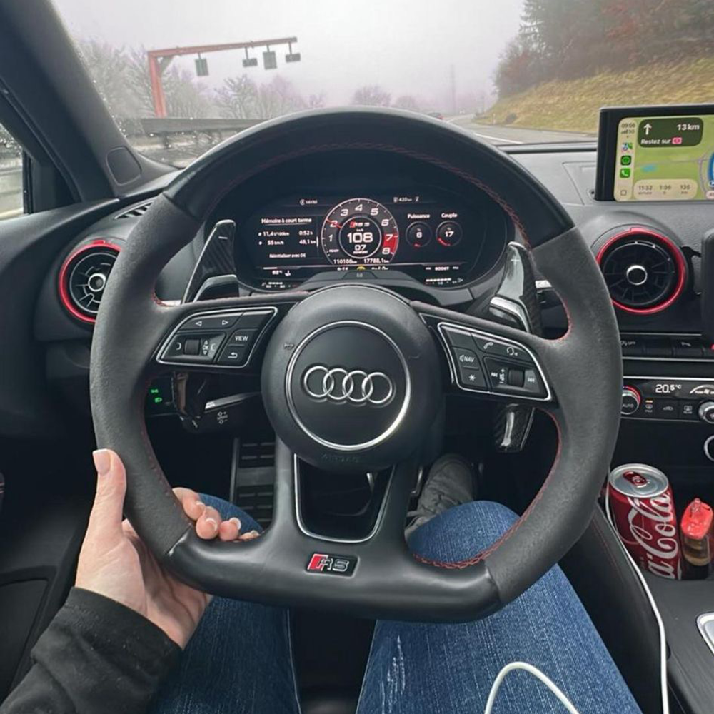 (50% deposit) carbon fiber steering wheel for mk8 gt (copy)